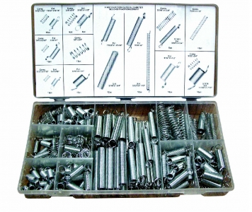 Meister-Set Zug- und Druckfedern, 200 tlg.