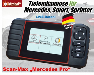 Scan-Max für "Mercedes Pro"