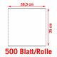 Putztuchrolle 3 lagig mit ca. 500 Abrissen